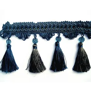 Beautiful Fashion Tassel Fringe, Beaded Tassel Fringe, Fringe For Curtain, Lampshade