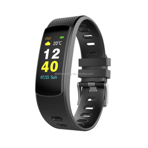 Iwown OEM/ODM color pantalla IP67 multi deportes I6HR C exacta de frecuencia cardíaca pulsera inteligente con el tiempo - Product Image 1
