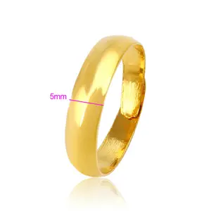 13702 Xuping jewels Dubai 24K color oro joyas de imitación modelo de casado matrimonio anillo para las damas