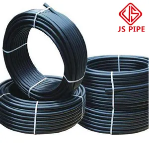 Hdpe Pipe Pe100 20-63mm PN16 Black Plastic Tube Roll Garden Irrigation Hose Hdpe Pipe