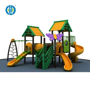 Crianças Plastic Playground Outdoor Kids Slide Outdoor Playground Fabricante