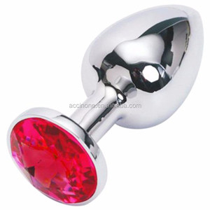 Petit <span class=keywords><strong>Plug</strong></span> Anal en Métal pour Femmes et Hommes, Jouets Sexuels Érotiques, Bouchons Anaux en Acier Inoxydable + Bijoux en Cristal, Perles Anales pour Adultes, Produit pour l'Anus - Product Image 5