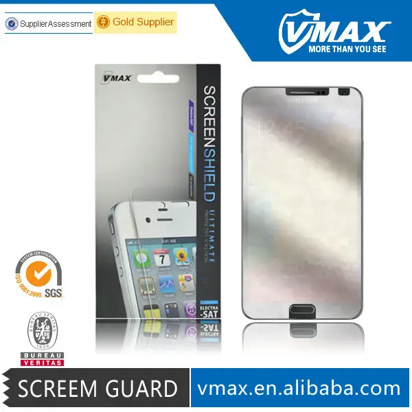 Meistverkaufte spiegel display schutzfolie für Samsung Galaxy Note 3 OEM/ODM