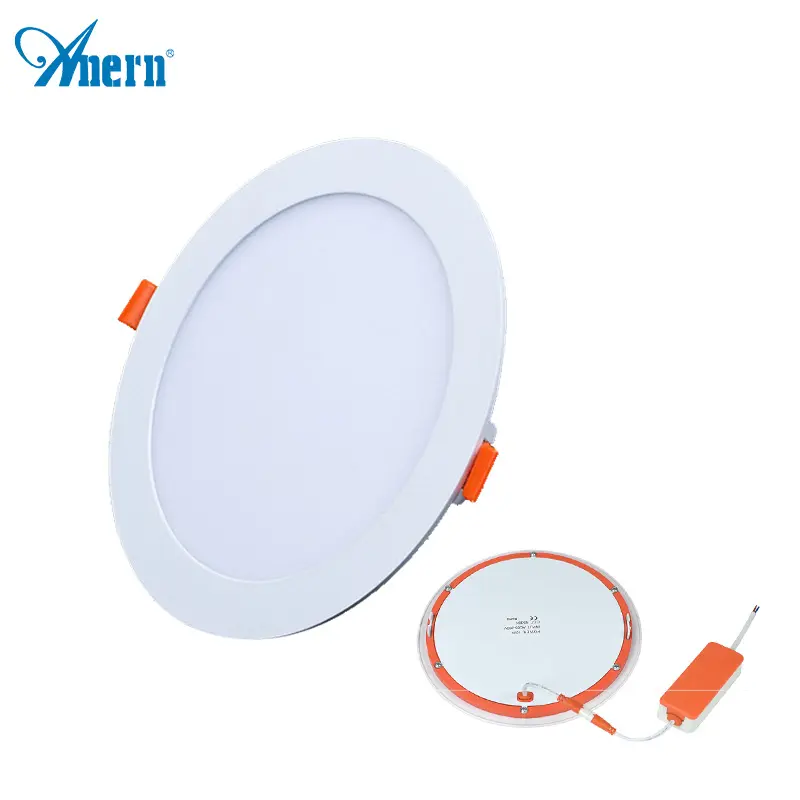 OKELI Frameless Office Recessed Mounted Smd Round Square 10w 15w 22w 32w Led Panel Light
