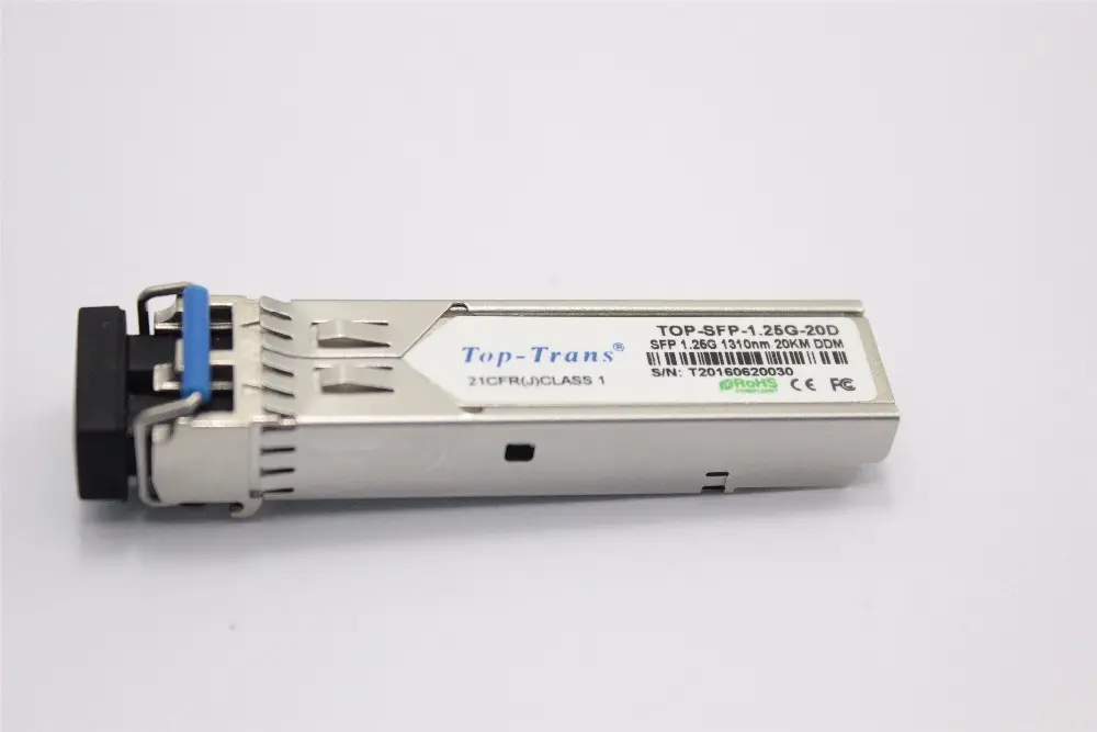 ใช้งานร่วมกับ Hirschmann M-SFP-LX/LC EEC 1000 M 20 km (Gigabit) singlemode 943 897-001 โมดูล SFP Transceiver