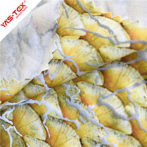 David accessories-tissu imprimé 92 Polyester 8 Spandex, étoffe élastique étanche, nouveau produit - Product Image 5