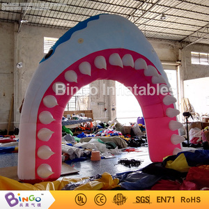 Gonflable Pas Cher d'entrée <span class=keywords><strong>de</strong></span> <span class=keywords><strong>Bande</strong></span> Dessinée <span class=keywords><strong>requin</strong></span> Arche - Product Image 1