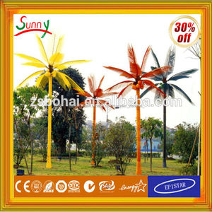 alibaba expresar al aire libre de navidad decorativos de coco palma de la mano del árbol de la luz con <span class=keywords><strong>el</strong></span> ce rohs gs aea ul - Product Image 3
