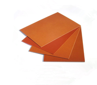 Panneau de papier phénolique d'isolation électrique de 5 mm, feuille de bakélite