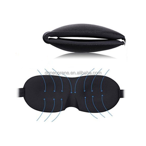 Logotipo personalizado precio barato buena calidad neopreno 3D máscara del sueño - Product Image 1
