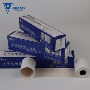 กระดาษความร้อนสำหรับเครื่องบันทึกคลื่นไฟฟ้าหัวใจแบบ Z Fold หรือแบบม้วน คุณภาพทางการแพทย์สูง ได้รับการรับรอง ขนาด 50 มม.*20/30 ม. ช่องสัญญาณเดียว - Product Image 4