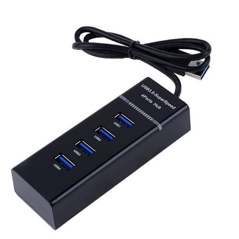 Black USB3.0 4ports