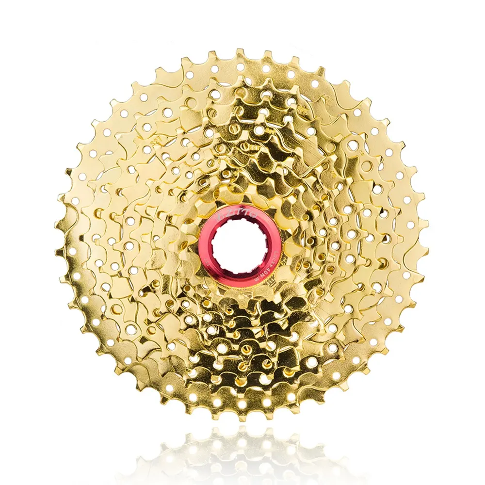 ZTTO bisiklet Freewheel 10 hız 11-42T altın kaset dişlileri dağ bisikleti parçaları için m6000 m610 m675 m780 k7