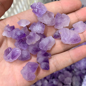 Naturale pietra grezza raw amethyst tumbled pietra di prezzi per I Regali Di Natale - Product Image 3