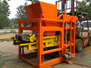 Ép thủy lực <span class=keywords><strong>interlock</strong></span> khối máy làm QTJ4-25 <span class=keywords><strong>hydraform</strong></span> lồng vào nhau khối máy làm không cần phải burn - Product Image 4