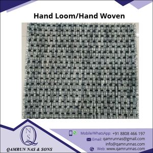 Hiện đại 100% len Jacquard gạch thảm thiết kế mới handwoven flatweave dành cho người lớn Latex sang trọng trang trí sàn thảm HLF-432 - Product Image 5