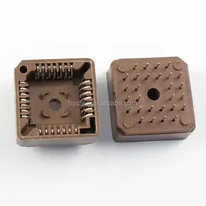 Konverter Adaptor Soket IC PLCC28 28 Pin DIP, PLCC 28 Pin 2.54Mm Soket PLCC28 Ke DIP28