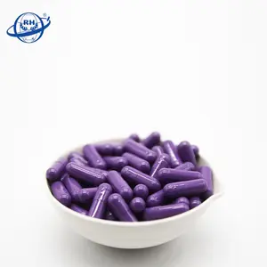 紫色制药坚硬的空胶囊为药