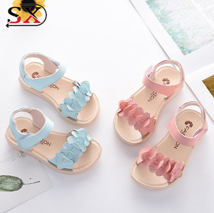 Sandali piatti con fiori, nuovo design estate 2018, per bambina e neonata. - Product Image 6