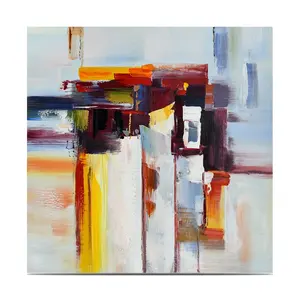 Originele Moderne Abstracte Canvas Kunst Wanddecoratie Hoge Kwaliteit Handgeschilderde Kleur Schilderen