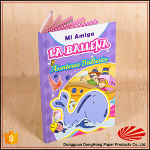 Oferta de la fábrica tapa dura hechos a mano venta de libros para los niños llenos de Color - Product Image 5