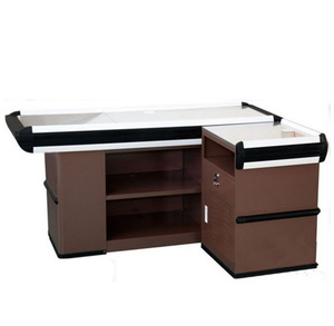 Moderno respetuoso con el medio ambiente para el mostrador <span class=keywords><strong>de</strong></span> caja <span class=keywords><strong>de</strong></span> supermercado independiente Tamaño personalizable Color para las tiendas <span class=keywords><strong>de</strong></span> <span class=keywords><strong>hoy</strong></span> - Product Image 1