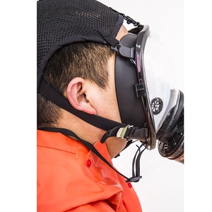 Respirator Silikon Karet Penutup Wajah Penuh <span class=keywords><strong>Anti</strong></span> <span class=keywords><strong>Gas</strong></span> dengan Tabung - Product Image 4