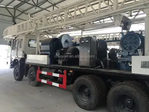 BZC600CCA camion montato trapano rig rotante giù il foro rig 600m profondità di foratura 500 millimetri hole diamter acqua di pozzo impianto di perforazione di vendita calda