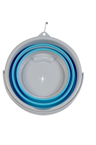 Secchio Pieghevole 10L in <span class=keywords><strong>Silicone</strong></span>, Secchio Pieghevole per Pulizie Esterne, Secchio Pieghevole per Pesca, Campeggio e Roulotte - Product Image 4