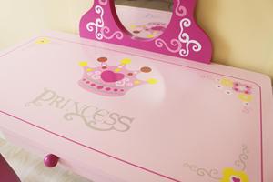 Los diseños modernos chicas <span class=keywords><strong>tocador</strong></span> con espejo Silla de mesa <span class=keywords><strong>para</strong></span> niños - Product Image 6