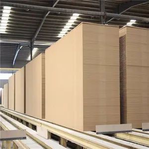 中国工厂直接供应标准尺寸 4 * 8英尺普通和原始密度板
