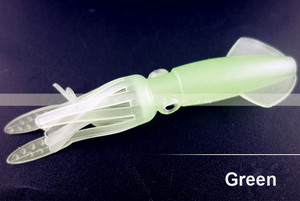 Castfun Octopus Squid gonne esca morbida luminosa 10cm 8g <span class=keywords><strong>esche</strong></span> da pesca in gomma morbida - Product Image 2