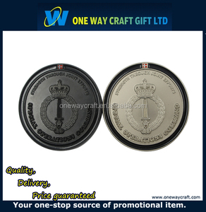 De fundición de aleación de Zinc de esmalte suave de <span class=keywords><strong>dos</strong></span> caras de la moneda con 3D - Product Image 5