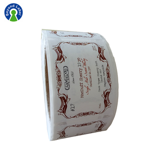 कस्टम कागज व्हिस्की कांच की बोतल शराब के लिए स्टीकर मुद्रण लेबल - Product Image 4