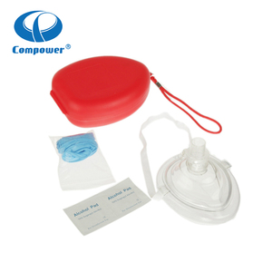 Compower, venta al por mayor, respirador de vida, protector facial desechable, máscara de RCP médica de emergencia - Product Image 2