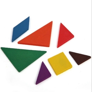 Giáo Dục Đồ Chơi Chất Lượng Cao Sồi Gỗ Câu Đố Trẻ Em Giáo Dục Đồ Chơi Đầy Màu Sắc Hình Dạng Bằng Gỗ Tangram Trò Chơi Câu Đố - Product Image 5