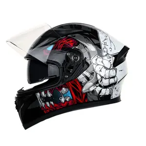 高性能フルフェイスモーターサイクルレーシングヘルメット