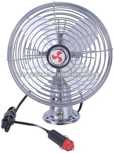 Ventilador de coche de 12 voltios con red metálica - Product Image 2
