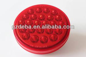 Impermeable 4 ''<span class=keywords><strong>Ronda</strong></span> Led Luz Trasera Para <span class=keywords><strong>Bus</strong></span> Camión Remolque - Product Image 2