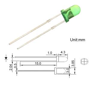 Cao lumens Dip 1500nm 3000nm 8000nm 1.8-3.2V Vòng <span class=keywords><strong>LED</strong></span> Diode - Product Image 5