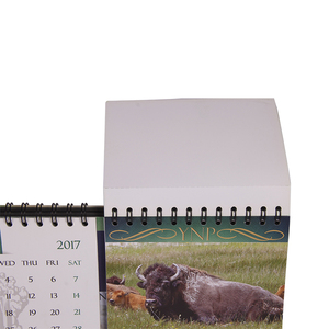 Tùy chỉnh 2025 hàng năm dài lật qua tách động vật thẻ ảnh chèn bàn Pad lịch - Product Image 4