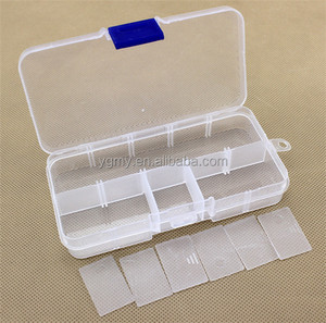 Kotak Penyimpanan Plectrum Plastik 10 Grid Menyimpan Pick Gitar dan Barang Kecil Lainnya - Product Image 3