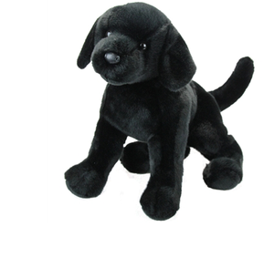 Peluche Pug Puppy Dog Mini black pug Plush dog soft toy - Product Image 1