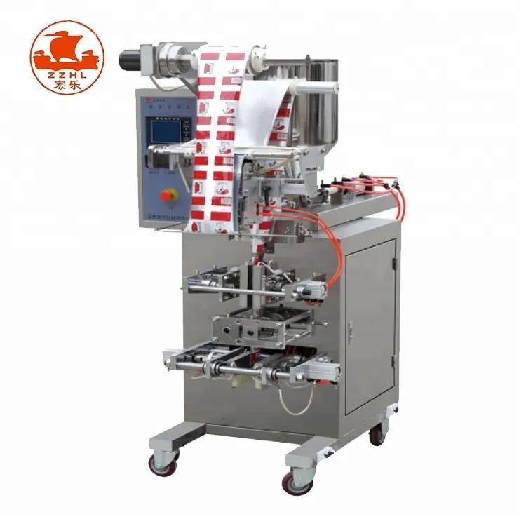 Machine à emballer automatique pour confiture yaourt et ginseng, avec pochettes, appareil d'emballage pour jus de yaourt et shampooing, prix d'usine