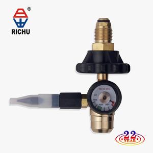 RICHU <strong>helium</strong> <strong>pressure</strong> <strong>regulator</strong> with <strong>helium</strong> gas brass for clients hr-04-set-hc iso9001 cn;zhe - Product Image 4