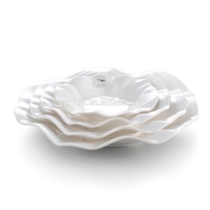 Venta al por mayor en forma de flor <span class=keywords><strong>restaurante</strong></span> de melamina <span class=keywords><strong>ronda</strong></span> caramelo galletas de <span class=keywords><strong>la</strong></span> placa de <span class=keywords><strong>la</strong></span> cena - Product Image 1