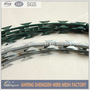 2014 proveedor <span class=keywords><strong>de</strong></span> china <span class=keywords><strong>de</strong></span> alta calidad <span class=keywords><strong>de</strong></span> hierro <span class=keywords><strong>de</strong></span> la <span class=keywords><strong>concertina</strong></span> <span class=keywords><strong>de</strong></span> afeitar <span class=keywords><strong>de</strong></span> púas <span class=keywords><strong>de</strong></span> alambre( fábrica) - Product Image 1