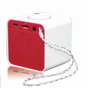 Portable USB Chargeur Basse Carré Radio Fm Sans Fil Cube Home Cinéma Haut-Parleur Système - Product Image 2