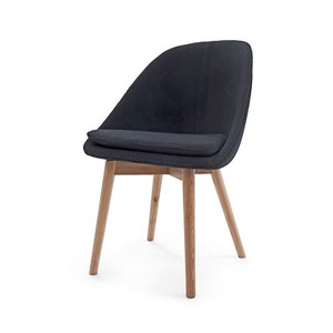 2017 Nuevo diseño moderno reproducción solo madera maciza Silla de comedor para el área pública - Product Image 1