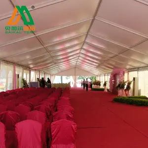 Big Glass Outdoor Marquee Wedding 40 X 80 100 Seater Event Party Tent For Sale